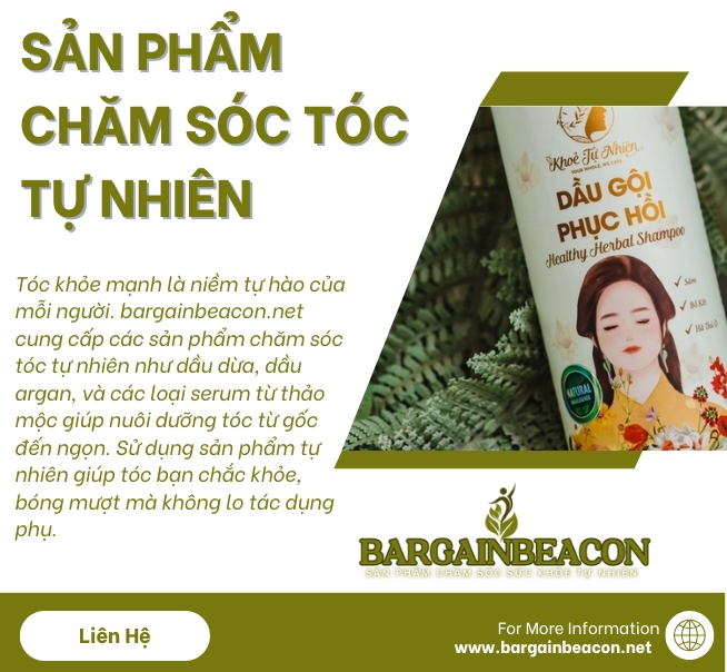 Giới Thiệu SẢN PHẨM CHĂM SÓC SỨC KHỎE TỰ NHIÊN BARGAINBEACON